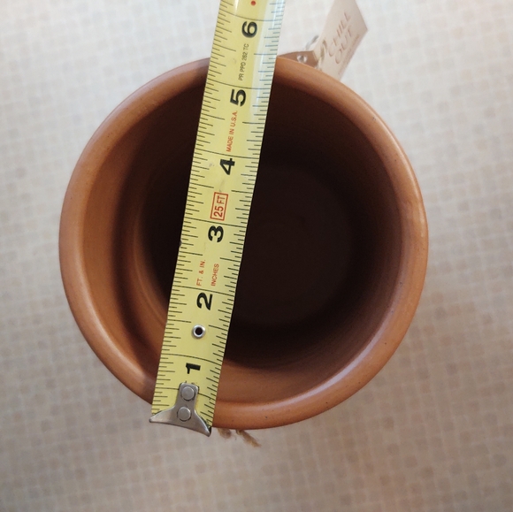 TERRA COTTA WINE COOLER 7 3/4" TALL NEW WITH TAGS - Picture 7 of 10